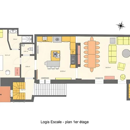 Logis Escale - Grand - Piscine *